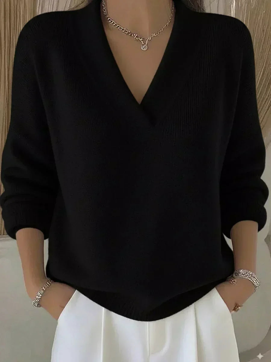 Violeta | Jersey Ligeiro com Decote em V