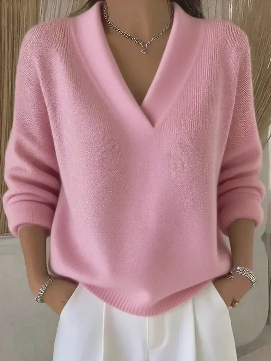 Violeta | Jersey Ligeiro com Decote em V