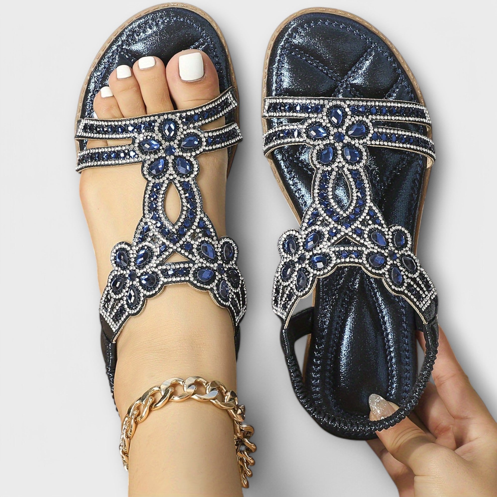 Rosalie - Sandálias ortopédicas com estilo boho